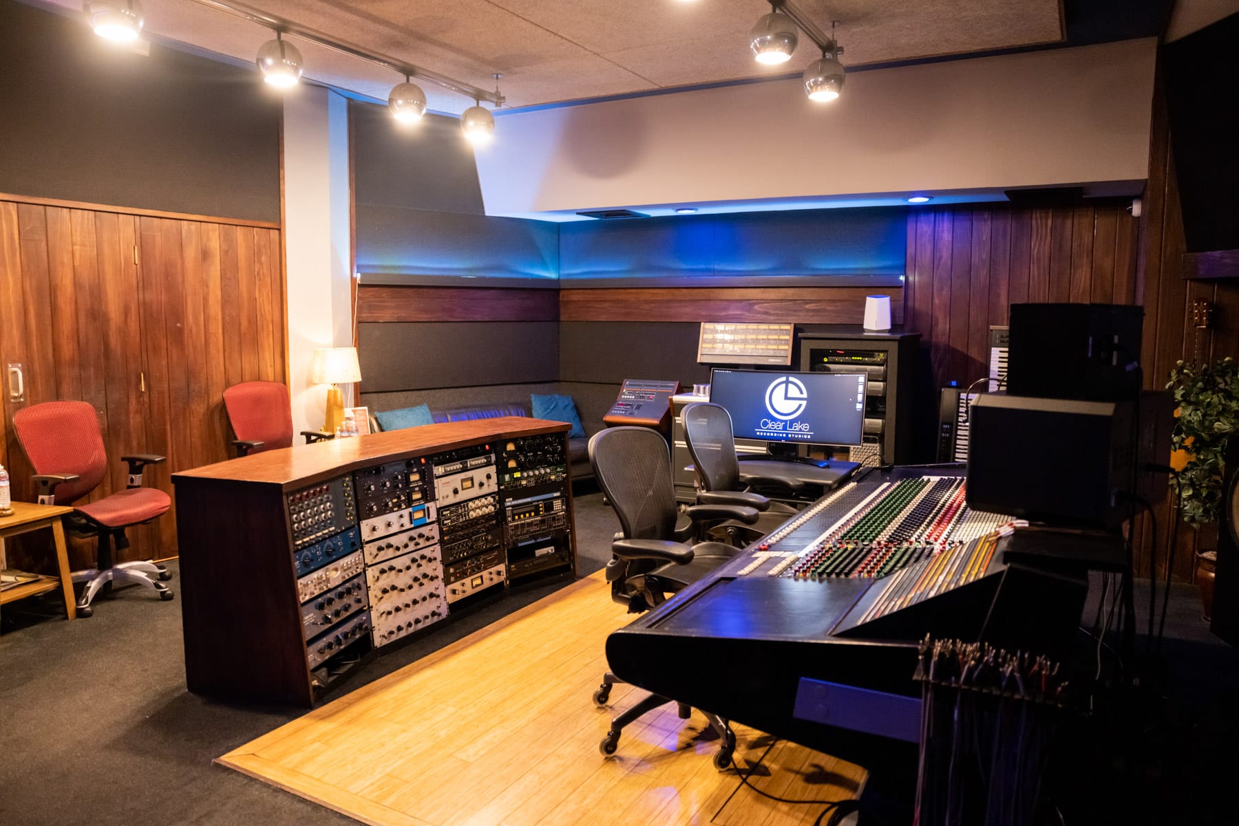 Clear Lake Studio A — Trident 80b console